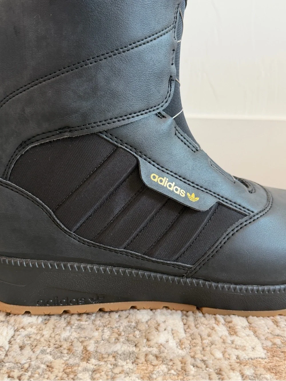 Adidas Response 3MC ADV Double Boa Black Snowboarding Boots Size 11.5 NEW! RARE!